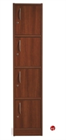 Picture of Laminate 4-Door Locker, 20" x 16" x 70"H, Lock and Handle
