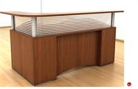 Picture of Peblo L Shape Reception Desk Workstation