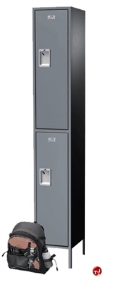 Picture of Perk Traditional Double Tier Add On Locker, 12 x 15 x 78