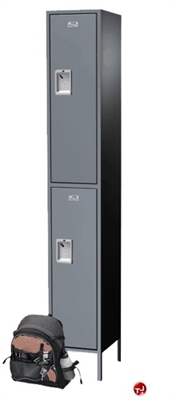 Picture of Perk Traditional Double Tier Add On Locker, 15 x 15 x 66