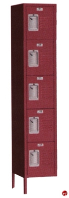 Picture of Perk Traditional Five Tier Add On Locker, 12 x 15 x 66