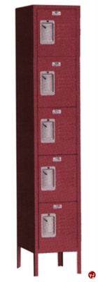 Picture of Perk Traditional Five Tier Locker, 12 x 15 x 66