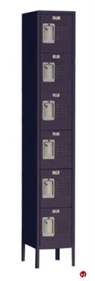 Picture of Perk Traditional Six Tier Locker, 15 x 18 x 78