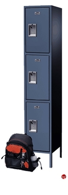 Picture of Perk Traditional Three Tier Add On Locker, 15 x 15 x 78