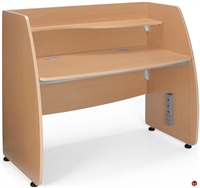 Picture of 24" x 48" Telemarketing Office Desk Cubicle Workstation