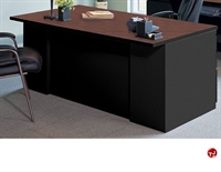 Picture of 36" X 66" Steel Double Pedestal Office Desk Workstation, Overhang