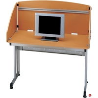 Picture of 48" Study Carrel Computer Workstation