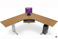 Picture of 72" x 72" L Shape Laminate Office Desk Workstation