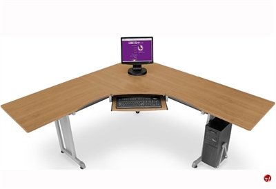 Picture of 72" x 72" L Shape Laminate Office Desk Workstation