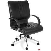 Picture of Mid Back Office Conference Leather Chair