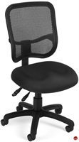 Picture of Multi Function Mid Back Armless Mesh Office Chair