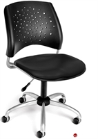 Picture of Plastic Swivel Armless Office Task Chair