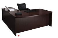 Picture of Veneer 72" L Shape Office Desk Workstation