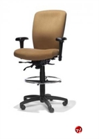 Picture of RFM 42333 Ergonomic Office Task Stool Chair, Footring