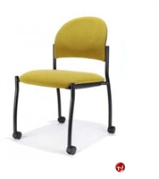Picture of RFM Wave 100 104 Guest Side Reception Mobile Stacking Armless Chair