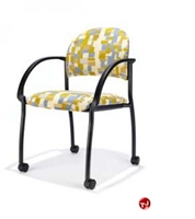 Picture of RFM Wave 100 104A Guest Side Reception Mobile Stacking Arm Chair