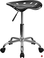 Picture of Backless Medical Plastic Swivel Stool