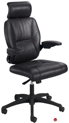 Picture of High Back Executive Office Leather Chair, Headrest