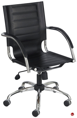 Picture of Mid Back Office Office Leather Chair