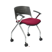 Picture of Rowdy Guest Side Plastic Mobile Nesting Chair