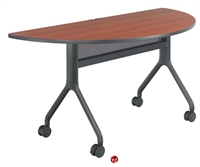 Picture of Safco Rumba 2035, 30" x 60" Half Round Training Mobile Nesting Table