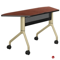 Picture of Safco Rumba 2040, 24" x 60" Trapezoid Mobile Nesting Training Table