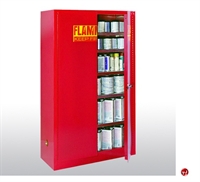 Picture of Compact Flammable Safety Storage Cabinet, 43" x 18" x 65"