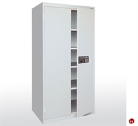 Picture of Elite Keyless Electronic Storage Cabinet, Adjustable Shelves, 36" x 18" x 72"