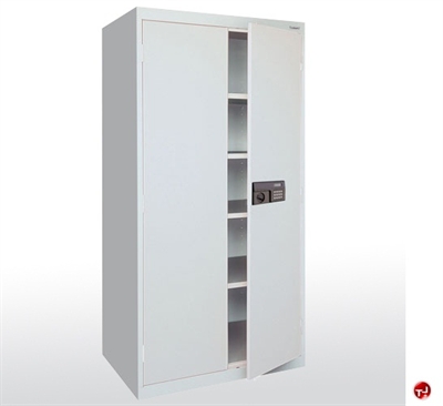 Picture of Elite Keyless Electronic Storage Cabinet, Adjustable Shelves, 36" x 18" x 72"