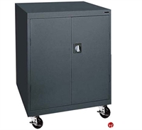 Picture of Elite Transport Work Height Mobile Storage Cabinet, 36" x 18" x 36"