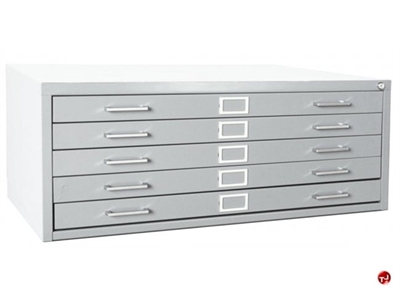 Picture of Heavy Duty 5 Drawer Flat File Storage Cainbet, 46" x 35"D x 16"H