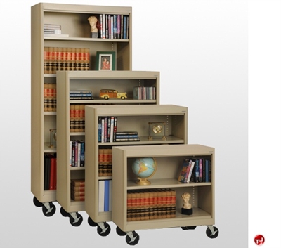 Picture of Radius Edge Mobile 2 Shelf Bookcase, 36" x 18" x 36"