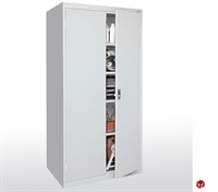 Picture of Sandusky Elite Push Button Storage Cabinet, Adjustable Shevles, 36" x 18" x 72"