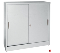 Picture of Sliding Door Counter Height Storage Cabinet, 36" x 12" x 29"