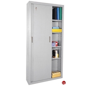Picture of Sliding Door Storage Cabinet, 36" x 12" x 72"