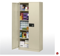 Picture of Snapit Keyless Electronic Lock Storage Cabinet, 36" x 18" x 72"