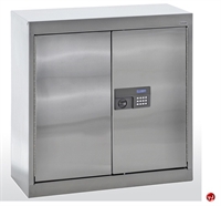 Picture of Stainless Steel Wall Storage Cabinet, Electronic Lock, 30" x 12" x 30"