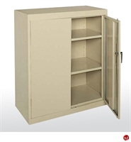 Picture of Welded Steel Counter Height Media Storage Cabinet, 36" x 24" x 42"