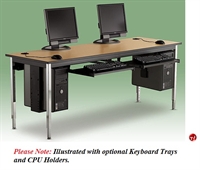 Picture of 30" x 48" Adjustable Height Training Computer Table