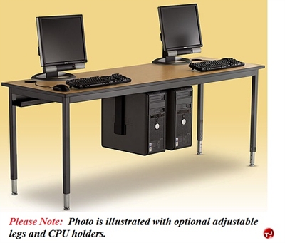 Picture of 30" x 48" Fixed Height Training Computer Table