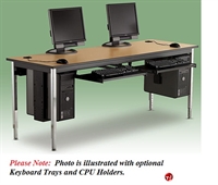 Picture of 30" x 60" Adjustable Height Training Computer Table