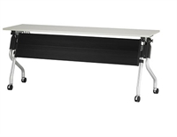 Picture of TRIA 20" x 55" Mobile Nesting Training Table, Modesty Panel