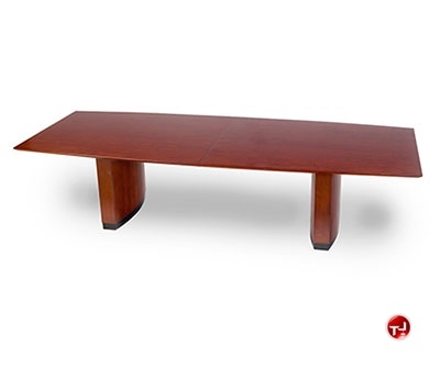 Picture of TRIA 48" x 96" Veneer Boat Shape Office Conference Table