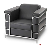 Picture of TRIA Reception Lounge Lobby Leather Set, Club Chair, Loveseat and Sofa