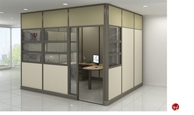 Picture of Floor to Ceiling Panel System Cubicle