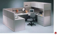 Picture of U Shape Office Desk Cubicle Workstation