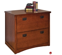 Picture of Veneer Two Drawer Lateral File Cabinet