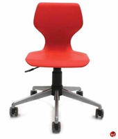 Picture of Vanerum Airley Poly Shell Armless Swivel Chair