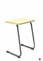 Picture of Vanerum Curve, Adjustable Height Classroom School Desk, 24" x 18"D