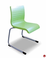 Picture of Vanerum Flow Armless Poly C Frame Stack Chair
